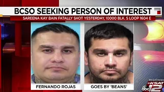 Person of interest sought after fatal shooting in Southeast Bexar County, BCSO says