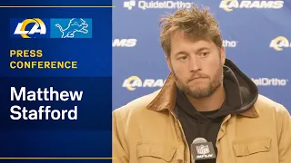 Matthew Stafford On Return To Detroit, Wild Card Loss & Exceeding Season Expectations