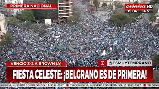 ¡Belgrano se consagró campeón y es de Primera!