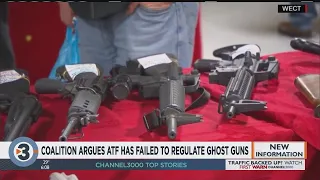 Coalition argues ATF has failed to regulate ghost guns