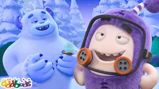Flee From The Yetti | Oddbods - Food Adventures | Cartoons for Kids