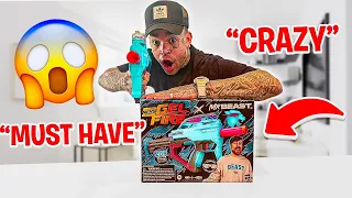 MrBeast NERF PRO GEL FIRE !! UNBOXING & REVIEW With natepfleming