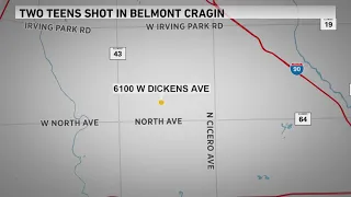 CPD: 14-, 19-year-old shot Saturday night in Belmont Cragin neighborhood