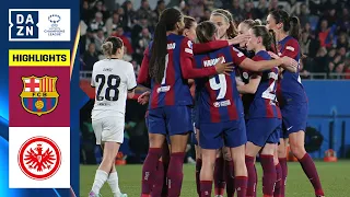 HIGHLIGHTS | Barcelona vs. Eintracht Frankfurt (UEFA Women's Champions League 2023-24 Matchday 5)