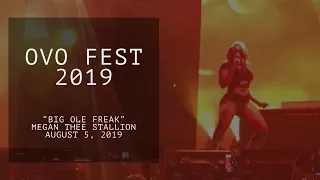 Megan Thee Stallion live in concert Toronto “Big Ole Freak” OVO FEST 2019