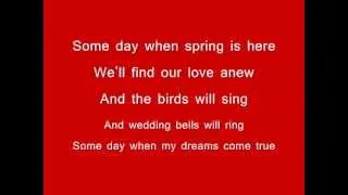 Some Day My Prince Will Come Lyrics - Snow White