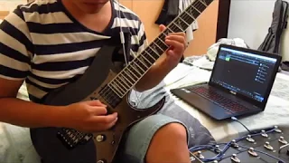 Jupiter - LAST MOMENT guitar solo cover