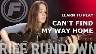 Learn To Play "Can't Find My Way Home" by Blind Faith