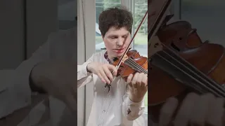 Did you catch this bowing trick? | Augustin Hadelich #violin #tchaikovsky #shorts