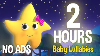 NO ADS | Twinkle Twinkle Little Star! | Calming Sensory Animation | Baby Songs – Fall Asleep 🌙✨