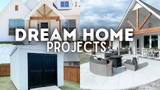 *NEW* HOUSE DREAM PATIO MAKEOVER | NEW BUILDING INSTALL & MOVE IN | DREAM HOME PROJECTS