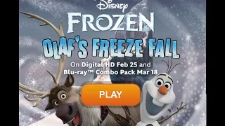 Frozen Olaf Freeze Fall Disney Full Episode Kid's Gameplay