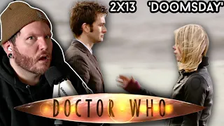 This was heartbreaking! | First time watching DOCTOR WHO Reaction 2x13 'DOOMSDAY'