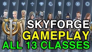 Skyforge - Gameplay of All 13 Classes in the Beta | WikiGameGuides