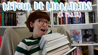 13 LIVRES ACHETÉS EN DEUX JOURS... II TOUR DES LIBRAIRIES PARISIENNES !