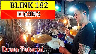 How To Play - Blink-182 -Edging -Drum Tutorial Lesson