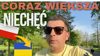 CORAZ WIĘKSZA NIECHĘĆ POLSKA UKRAINA