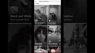 how to edit photo black and white blur filter on Instagram #aesthetic pictures #blurphoto