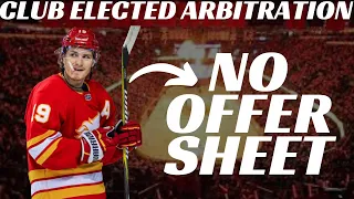 Breaking News: Calgary Flames Club Elected Salary Arbitration vs Matthew Tkachuk