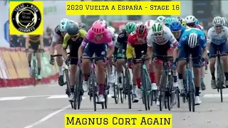 Magnus Cort Wins | 2020 Vuelta a España | Stage 16