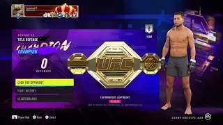 UFC4 ONLINE CHAMPIONSHIP KNOCKOUT (Cejudo vs Mighty Mouse) #gaming #gameplay #fight #online #ufc