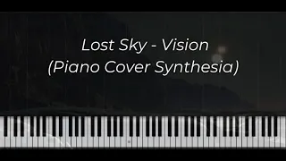 Lost Sky - Vision (Piano Cover Synthesia)