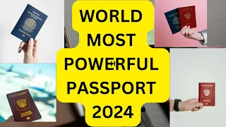 Top 10 Most Powerful Passports in the World | Passport Rankings 2024 | Global Travel Access