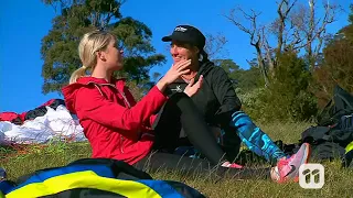 Learn to paraglide on the Gold Coast of Australia with Canungra Sky Sports.