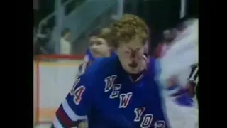 Rangers - Canucks rough stuff 2/4/84