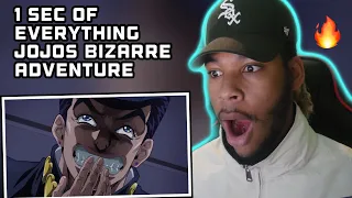 WHATS HAPPENING?!! | 1 SECOND from EVERY EPISODE of JOJO'S BIZARRE ADVENTURE! REACTION!!!