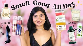 HOW TO SMELL GOOD ALL DAY FOR SCHOOL & WORK 🌸 Bath & Body Works Mists & Shower Skincare Products