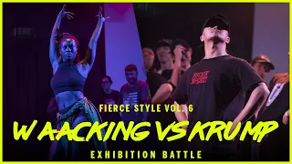 Waacking vs Krump | Exhibition Battle | Fierce Style Vol. 6 | RPProds