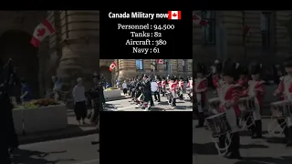 Canada Military now and WW2 #shorts