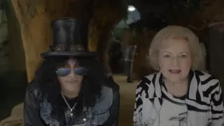 Slash & Betty White Commercial for the LAIR at L.A. Zoo Opens Mar. 8 (Mexican giant horned lizards)