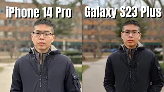 Samsung Galaxy S23 plus vs iPhone 14 Pro Camera Comparison