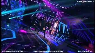 Айнур Ешманова в гостях X FactorKz3—Финал.