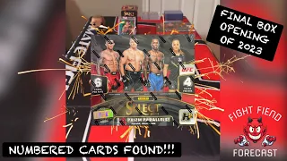 Final UFC Panini Select Box Opening of 2023!!! NUMBERED CARDS FOUND!!!