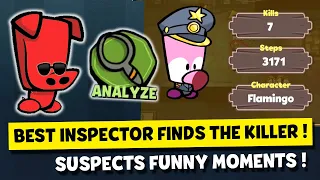 BEST INSPECTOR IN SUSPECTS FINDS KILLERS WITH 2100 IQ! SUSPECTS MYSTERY MANSION FUNNY MOMENTS #30