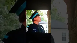 Police academy (1984) Tackleberry shoots cat out of tree