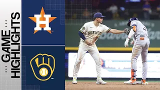 Astros vs. Brewers Game Highlights (5/24/23) | MLB Highlights