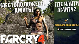 Местоположение Амиты в Far Cry 4 | Отпустить и Пощадить Амиту