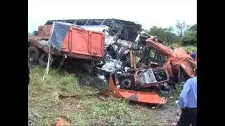 53 dead in Zambia bus crash