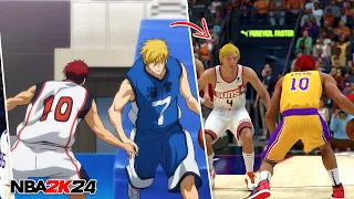 Kagami vs Kise In NBA 2K24  | KUROKO NO BASKET