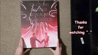 [UNBOXING] TVXQ! (동방신기 / 東方神起 ) LIVE TOUR ～Begin Again～ Special Edition in NISSAN STADIUM