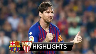 FC Barcelona vs Sevilla . All Goals and Extended Highlights. 2018
