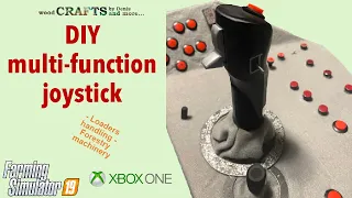[S4] DIY FS22/FS19 Xbox gaming setup E4 - DIY Joystick and first buttons panel #DIY#FS19#Setup #FS22