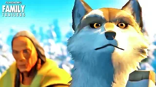 WHITE FANG | Trailer for Netflix's Animated Movie about an Alaskan Wolf Dog