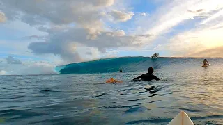 Raw POV Lagooned at Teahupo'o