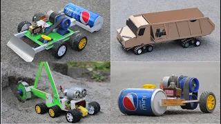 4 Amazing most powerful vehicle DIY toys - 4 Construction vehicles - 4 Heavy equipment