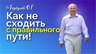 Как не сходить с правильного пути! Торсунов лекции Смотрите без рекламы!